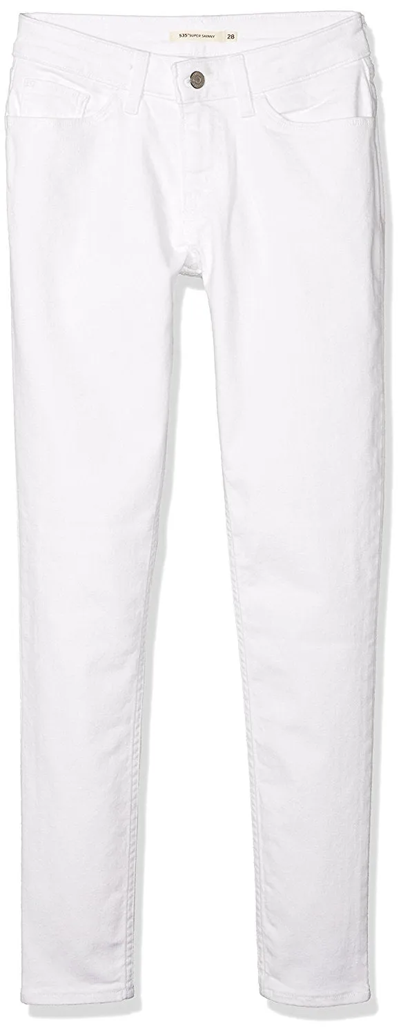 Levi's Women's 535 Super Skinny Jeans, Soft White