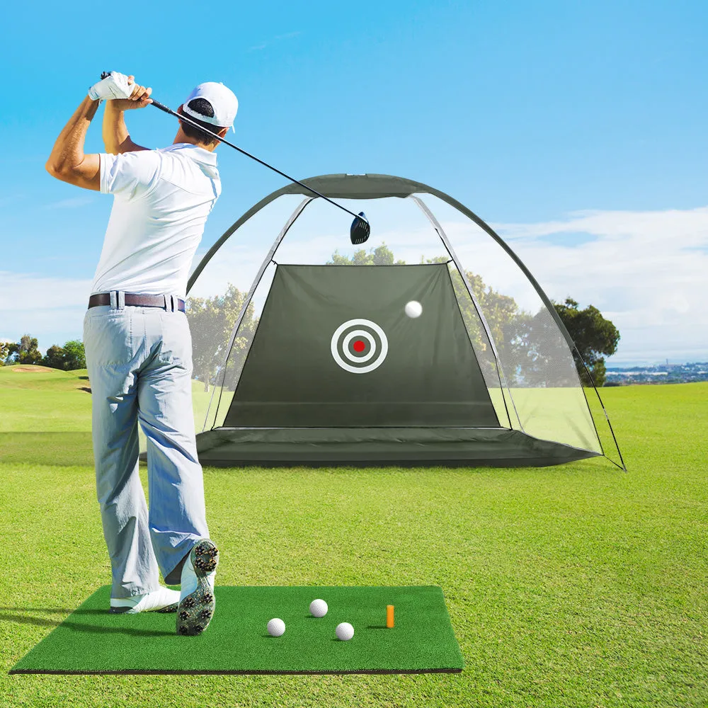 Lightweight 3M Golf Practice Net & Training Mat Set - Everfit