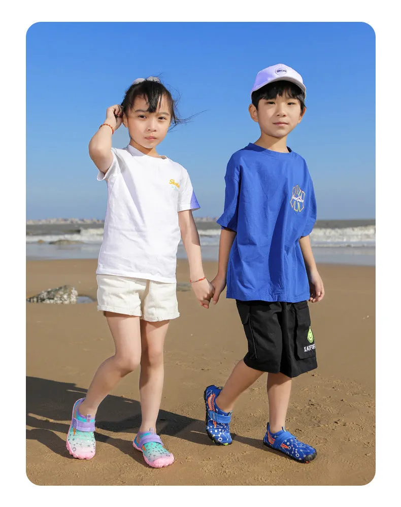 Lightweight Water Shoes with Toe Protection for Kids