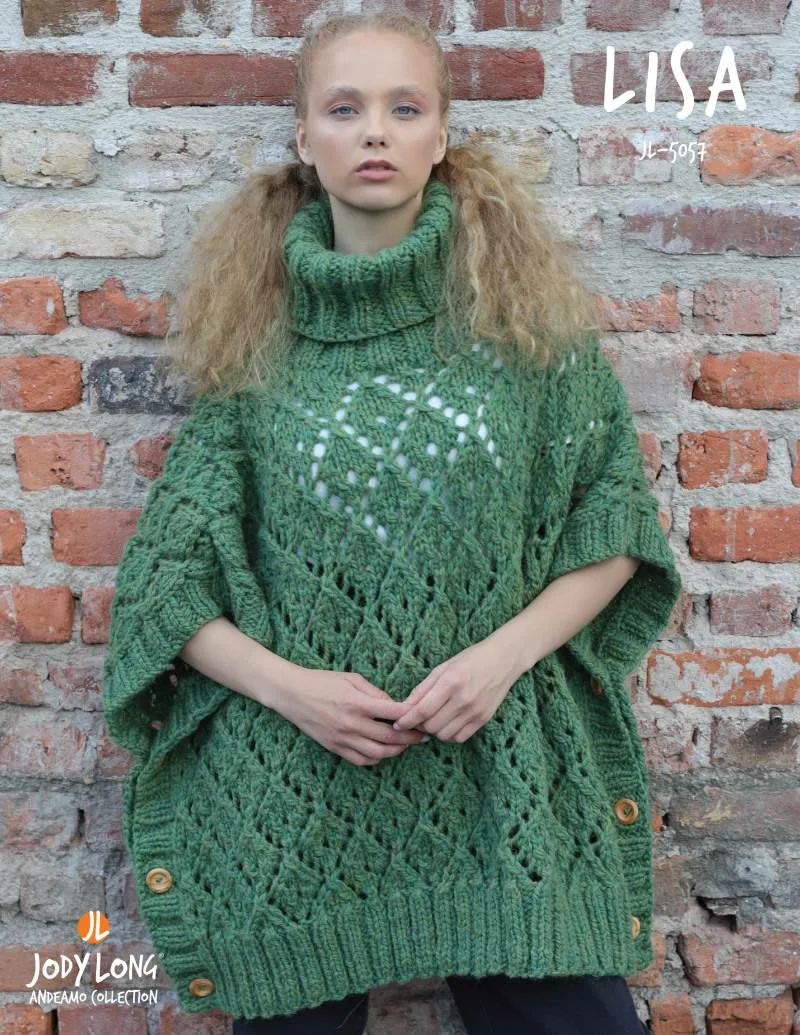 Lisa Poncho Pattern by Jody Long