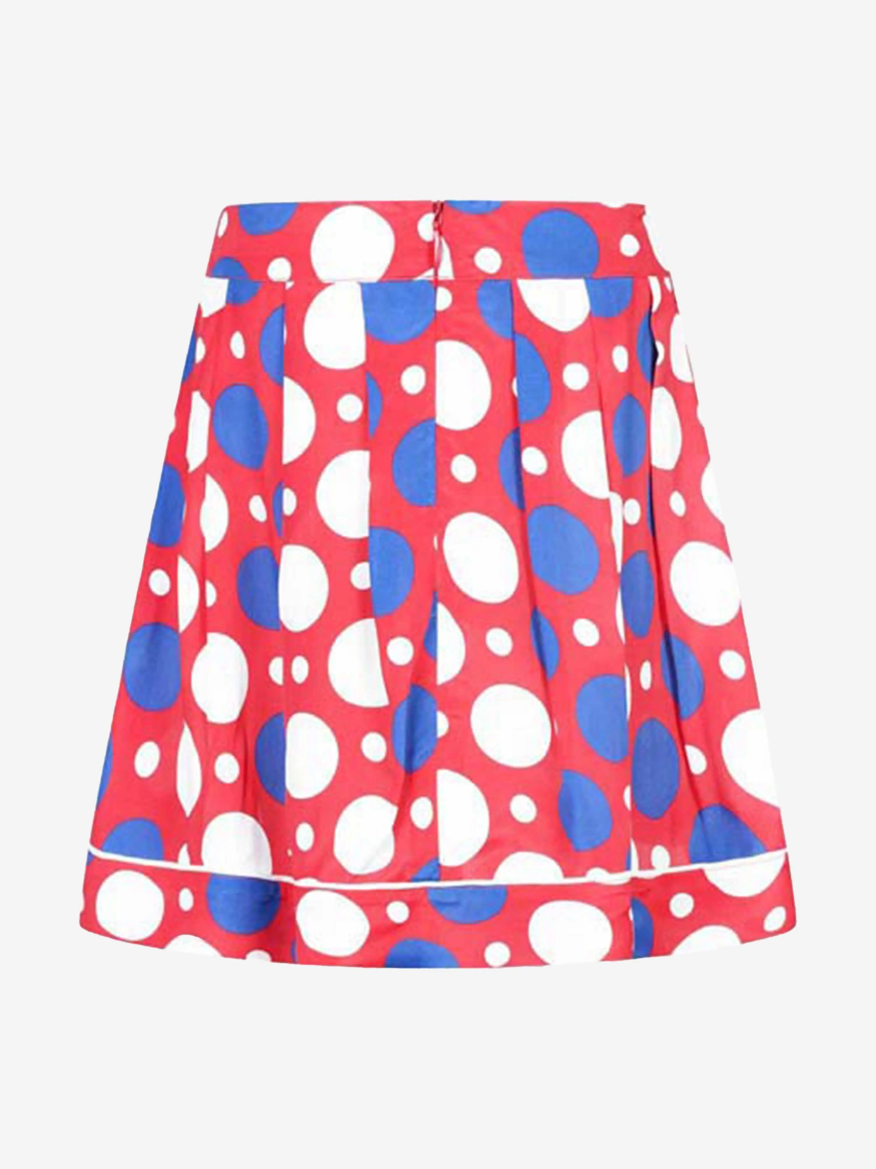 MARNI Girls Spotted Silk Skirt