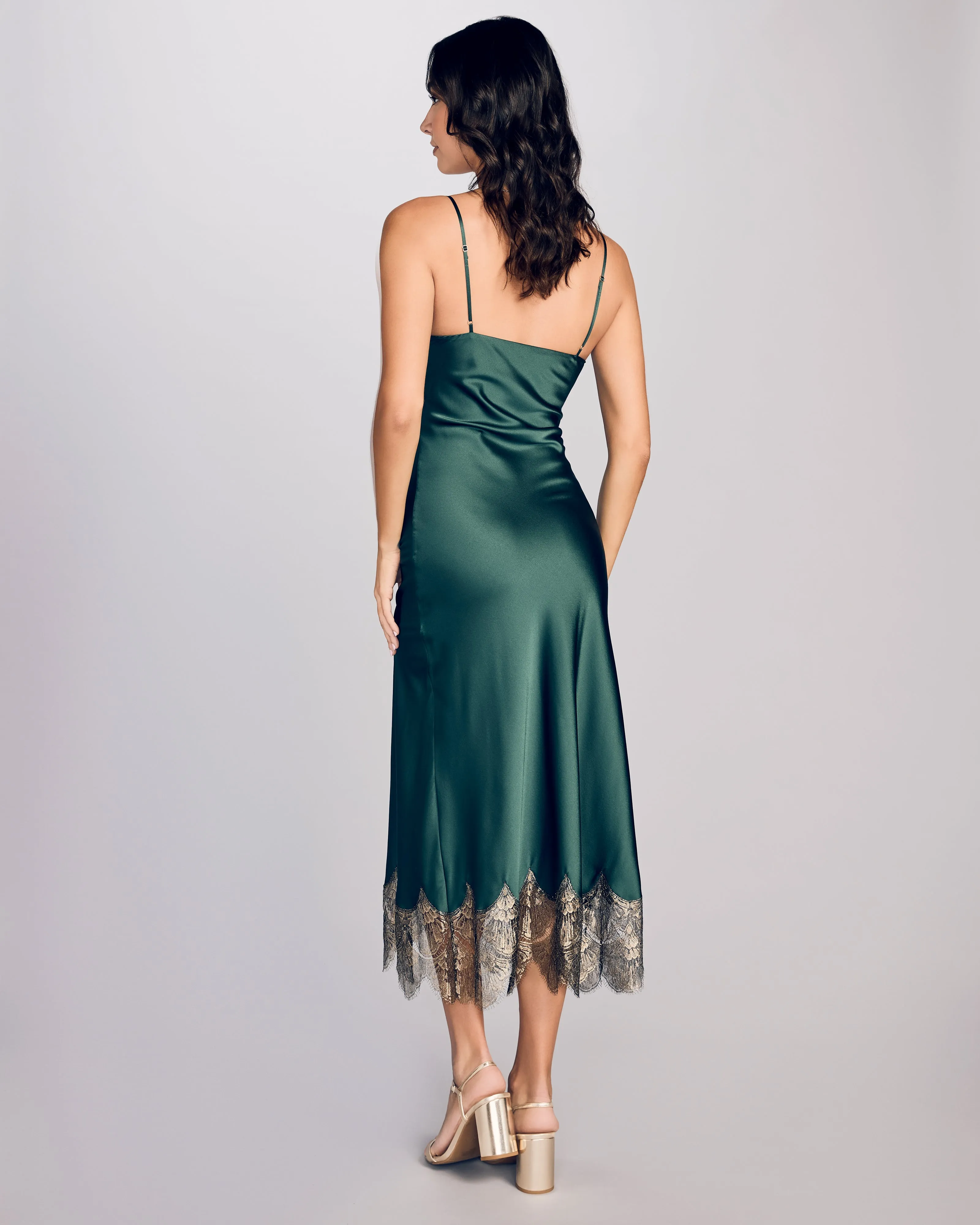 Matinee Silk Slip Dress