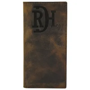 Men's RED DIRT HAT CO MENS RODEO WALLET DISTRESSED LEATHER - 22228876W3