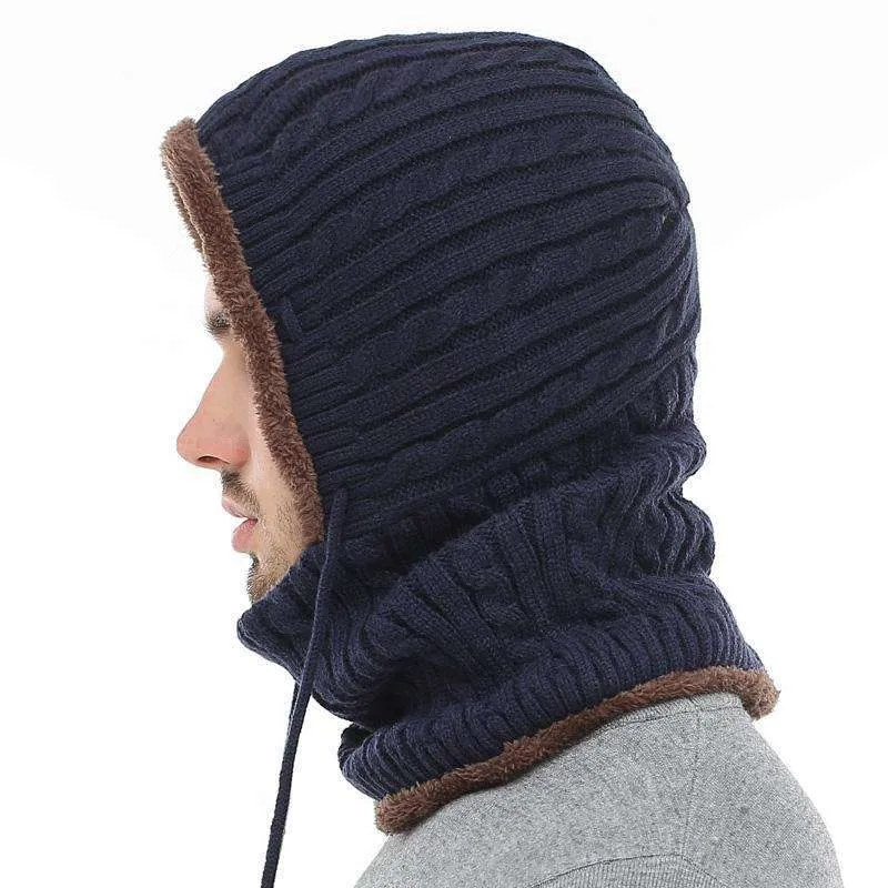 Mens Winter Head & Neck Beanie