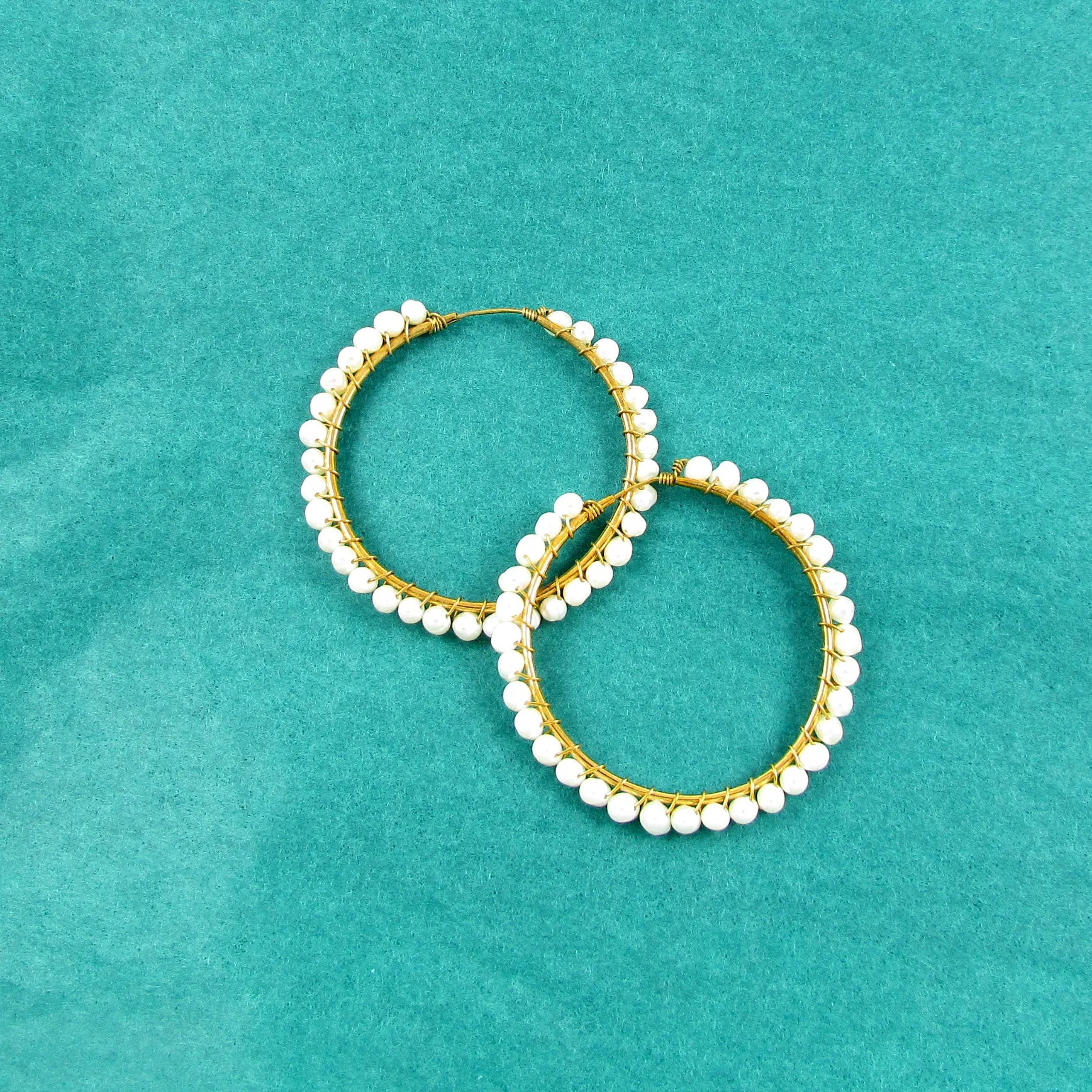 Mia Pearl Hoops