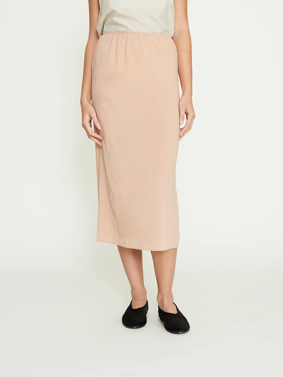 Midi Skirt in Powder