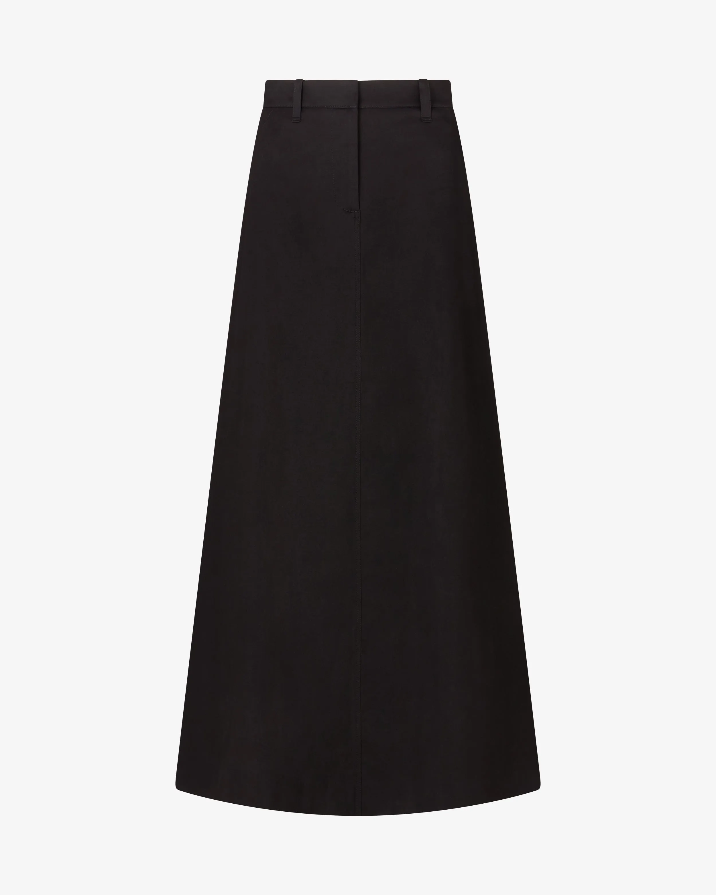 Military Maxi Skirt - Black