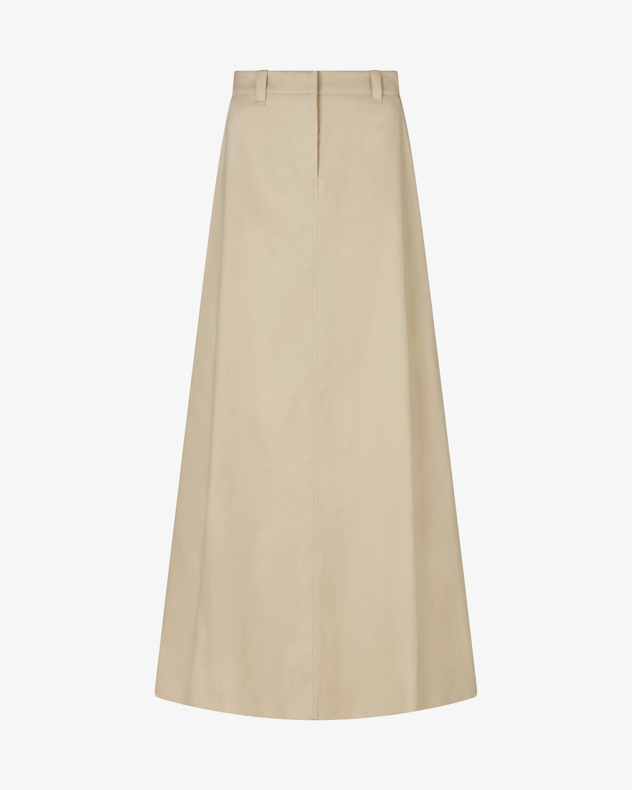 Military Maxi Skirt - Ecru