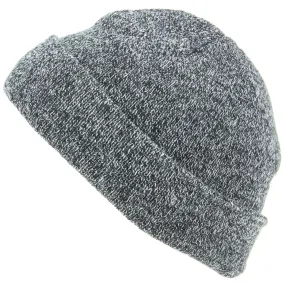 Mini Fisherman's Beanie Hat - Grey Marl