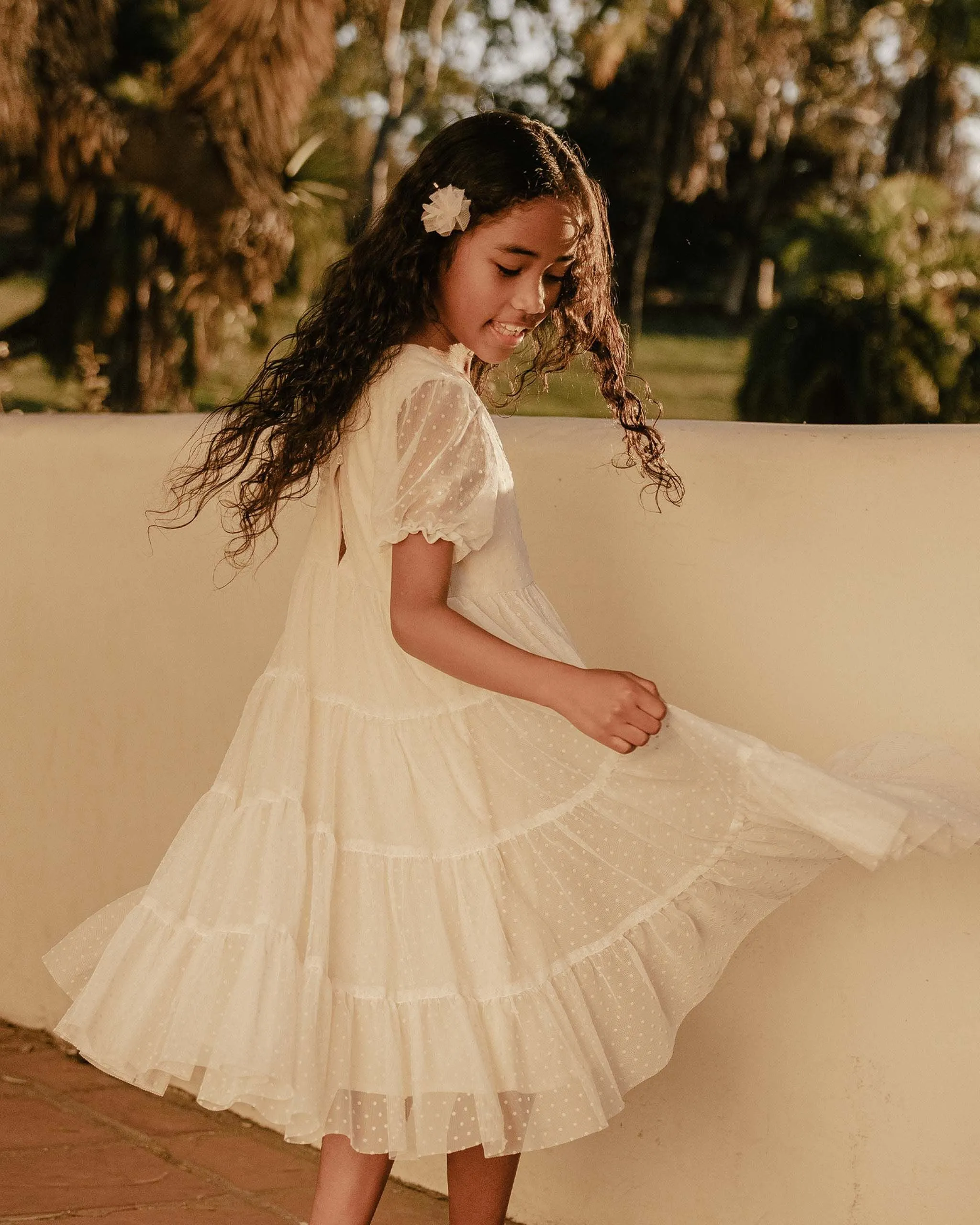 Noralee Dottie Dress | Ivory