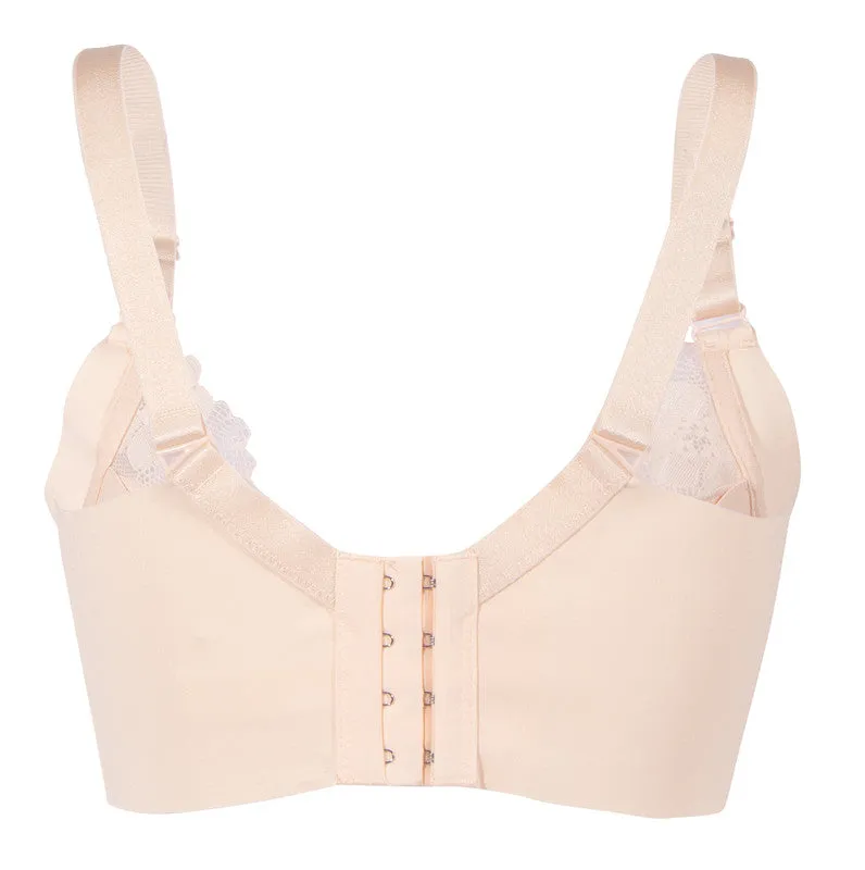 Okus - Pretty Lace Maternity & Nursing Bra - Beige