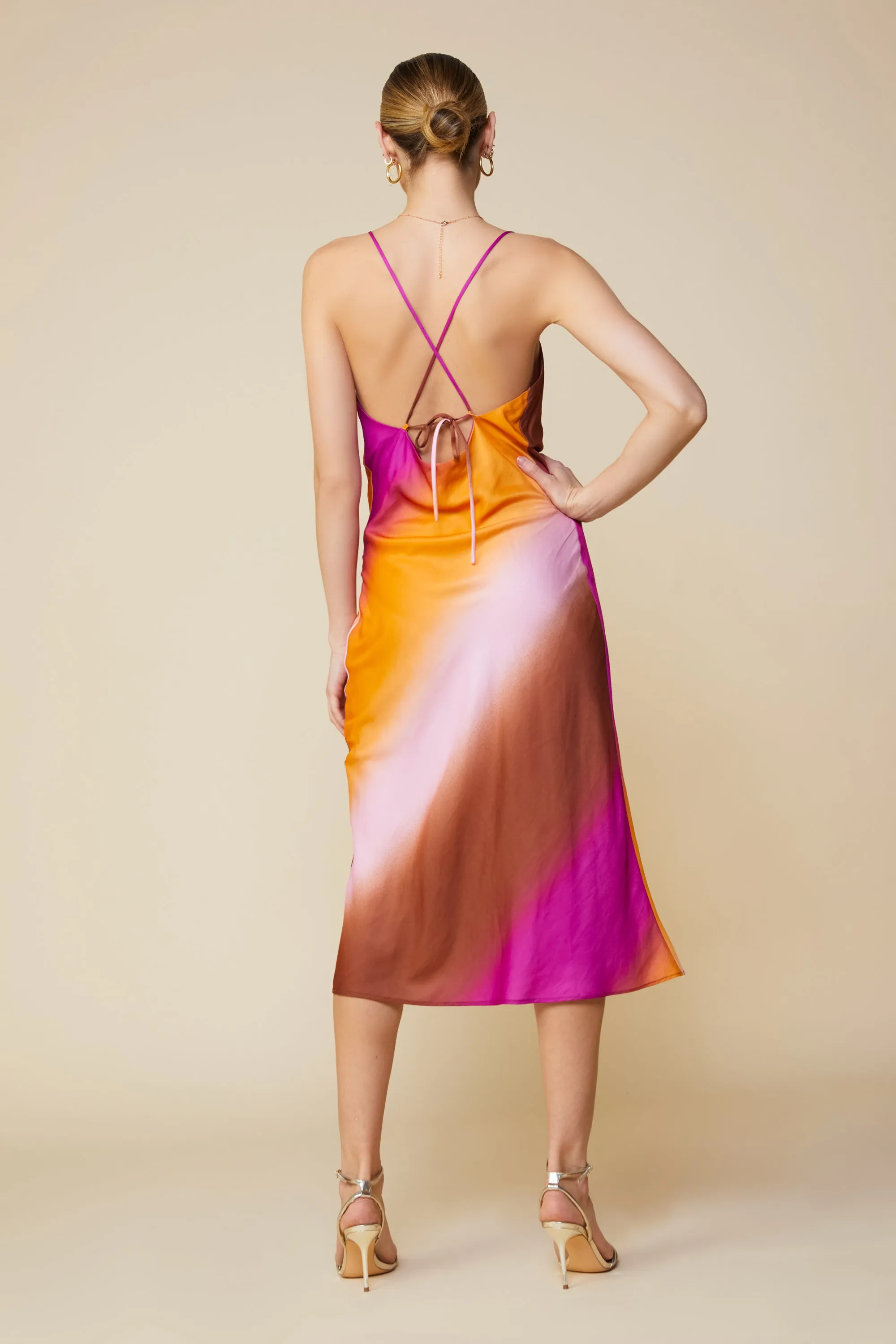 Ombre Slip Dress