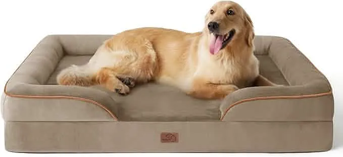 Orthopedic Flannel Dog Sofa-2