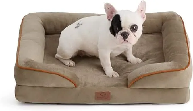 Orthopedic Flannel Dog Sofa-2