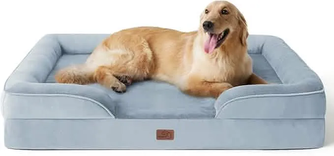 Orthopedic Flannel Dog Sofa-2