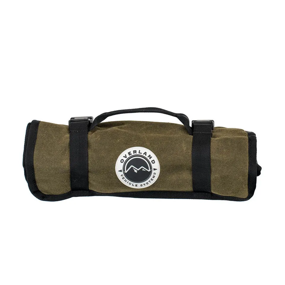 Overland Vehicle Systems Wrench Tool Roll #16 Waxed Canvas Storage Bags