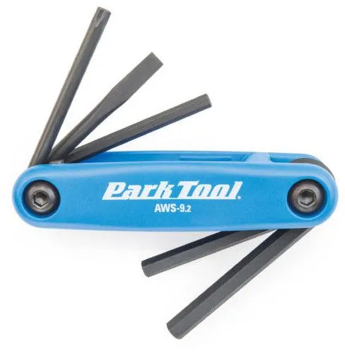 Park Tool Fold-Up AWS-9.2 Hex Wrench & Screwdrivers Set