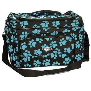 Paw Print Pet Travel Bag - Turquoise