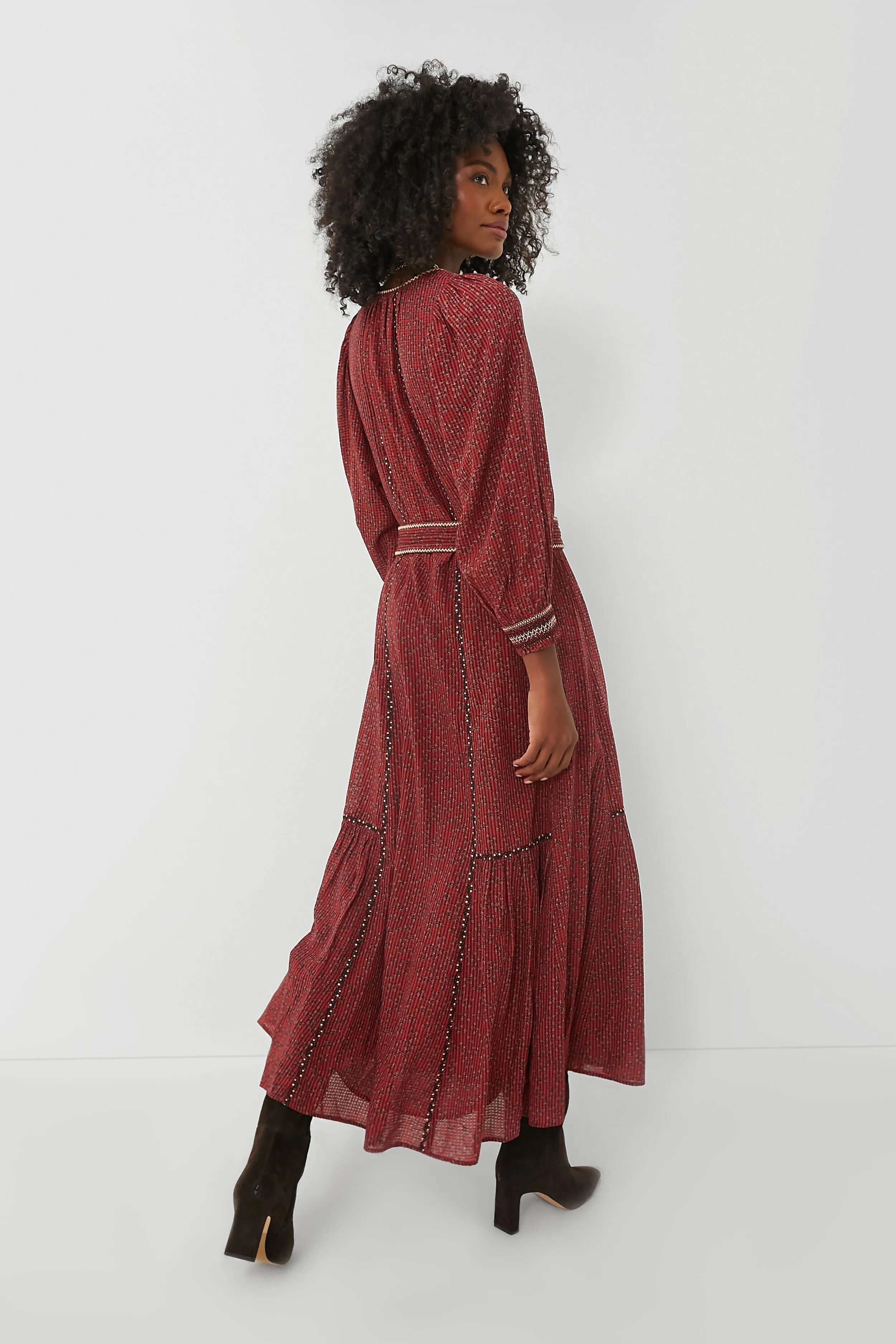 Persan Arabelle Midi Dress