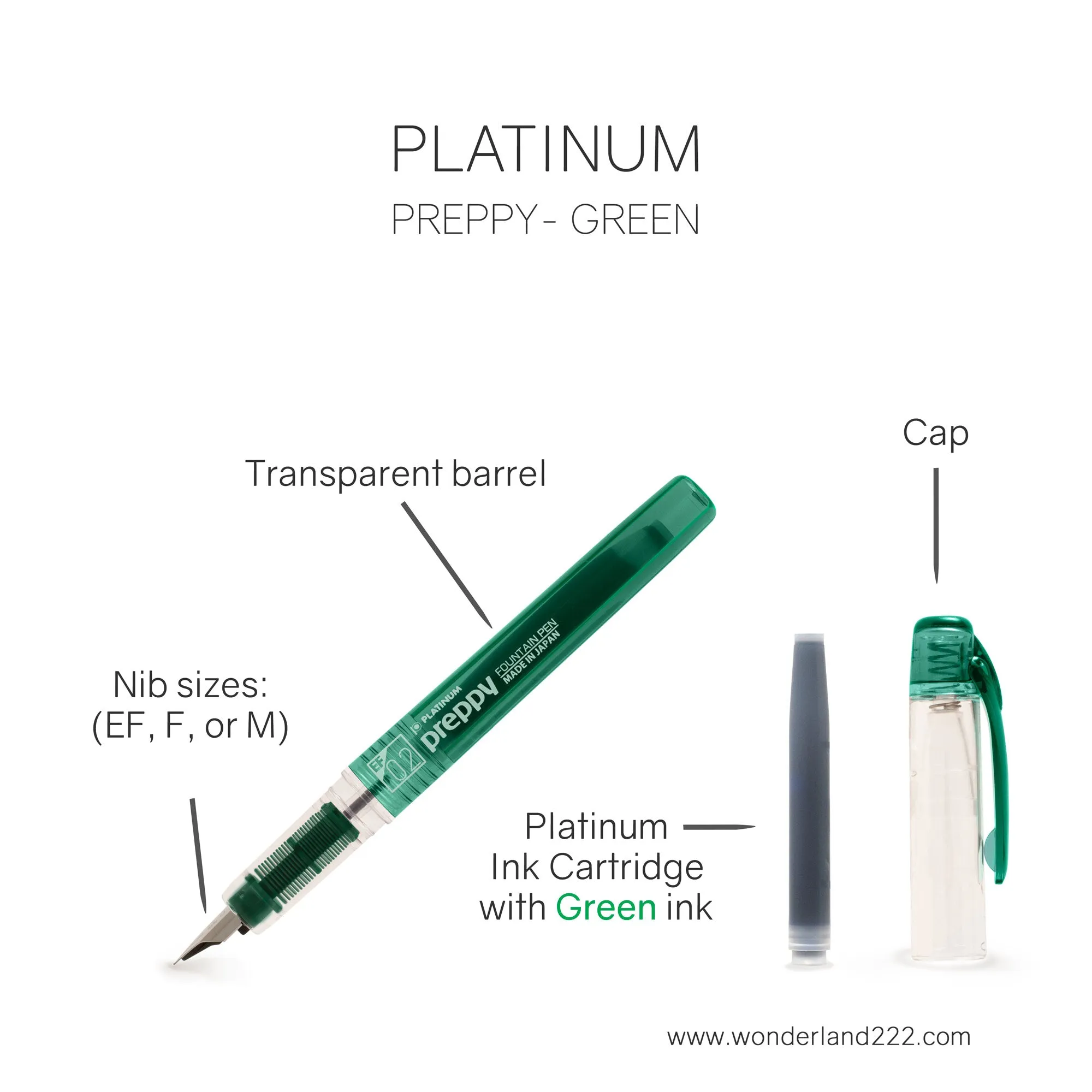 Platinum Fountain Pen | Preppy