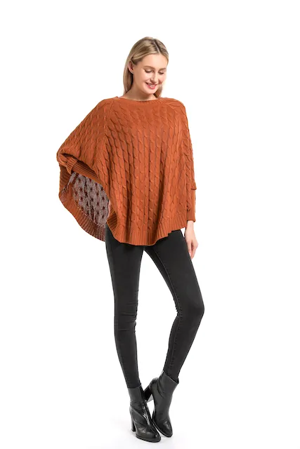 Pretty Persuasions Toasty Fire Poncho