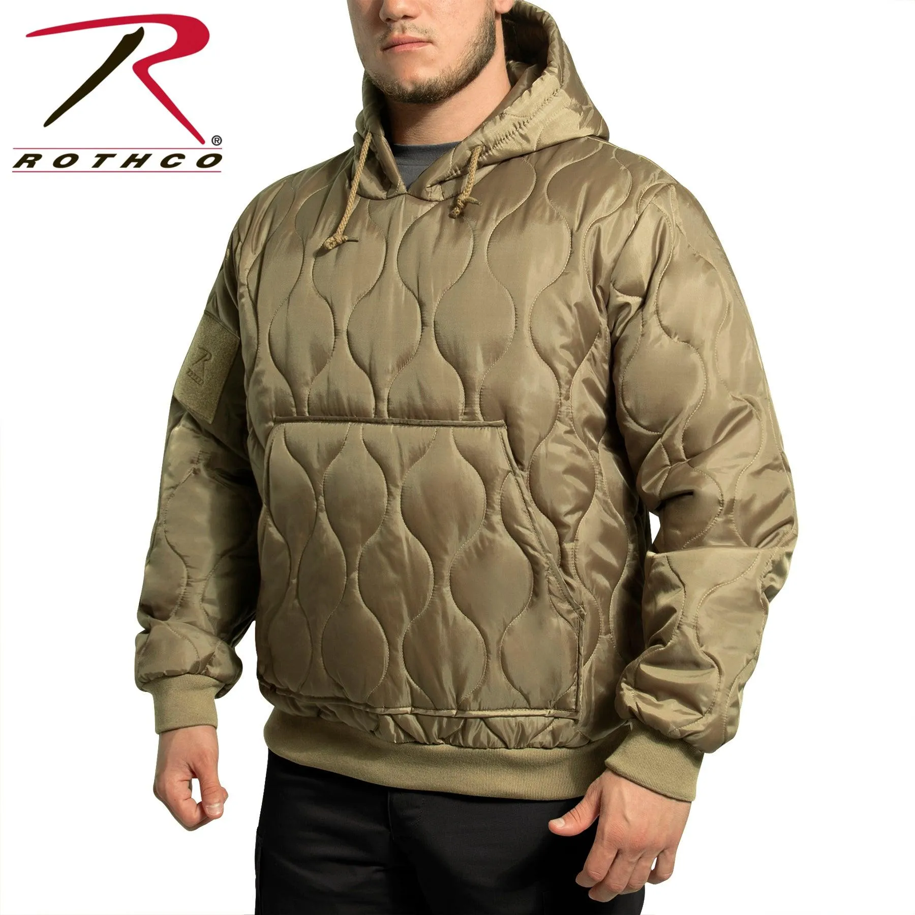 Quilted Woobie Hooded Sweatshirt