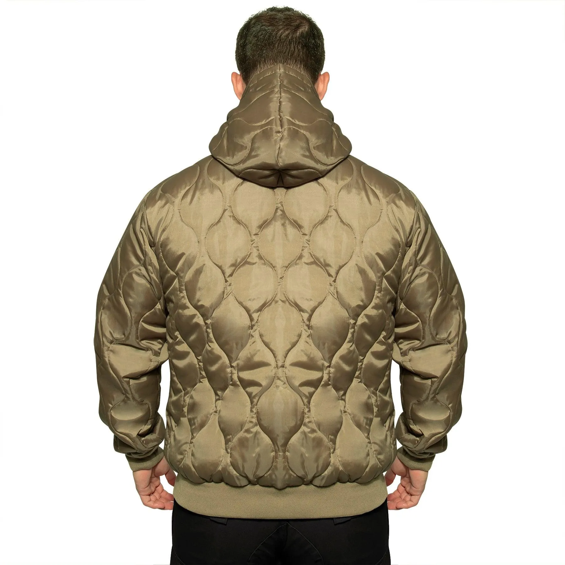 Quilted Woobie Hooded Sweatshirt