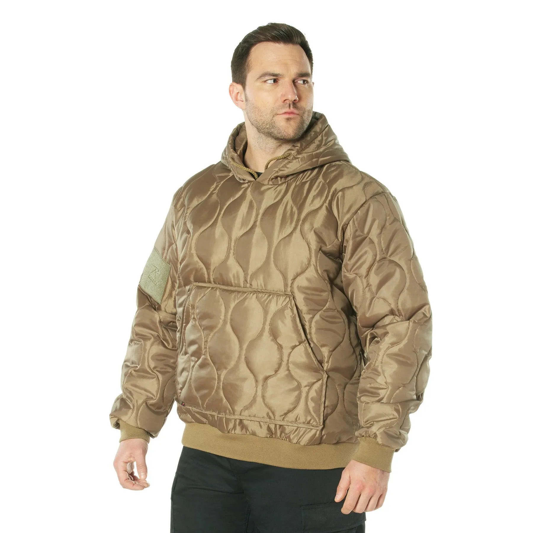 Quilted Woobie Hooded Sweatshirt