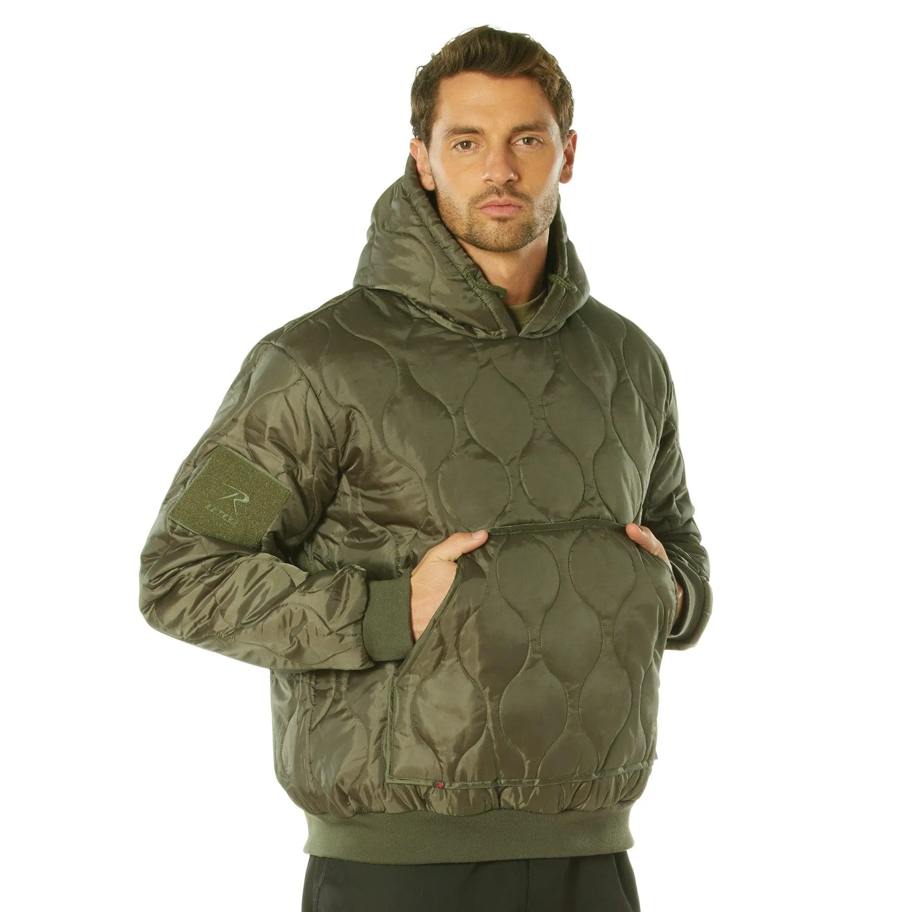 Quilted Woobie Hooded Sweatshirt