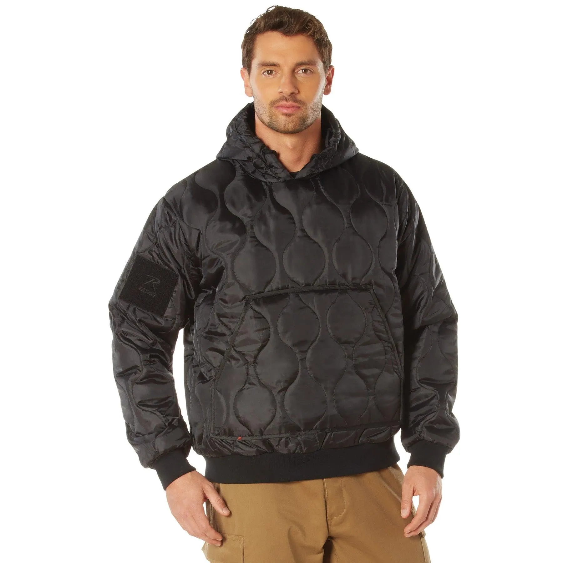 Quilted Woobie Hooded Sweatshirt