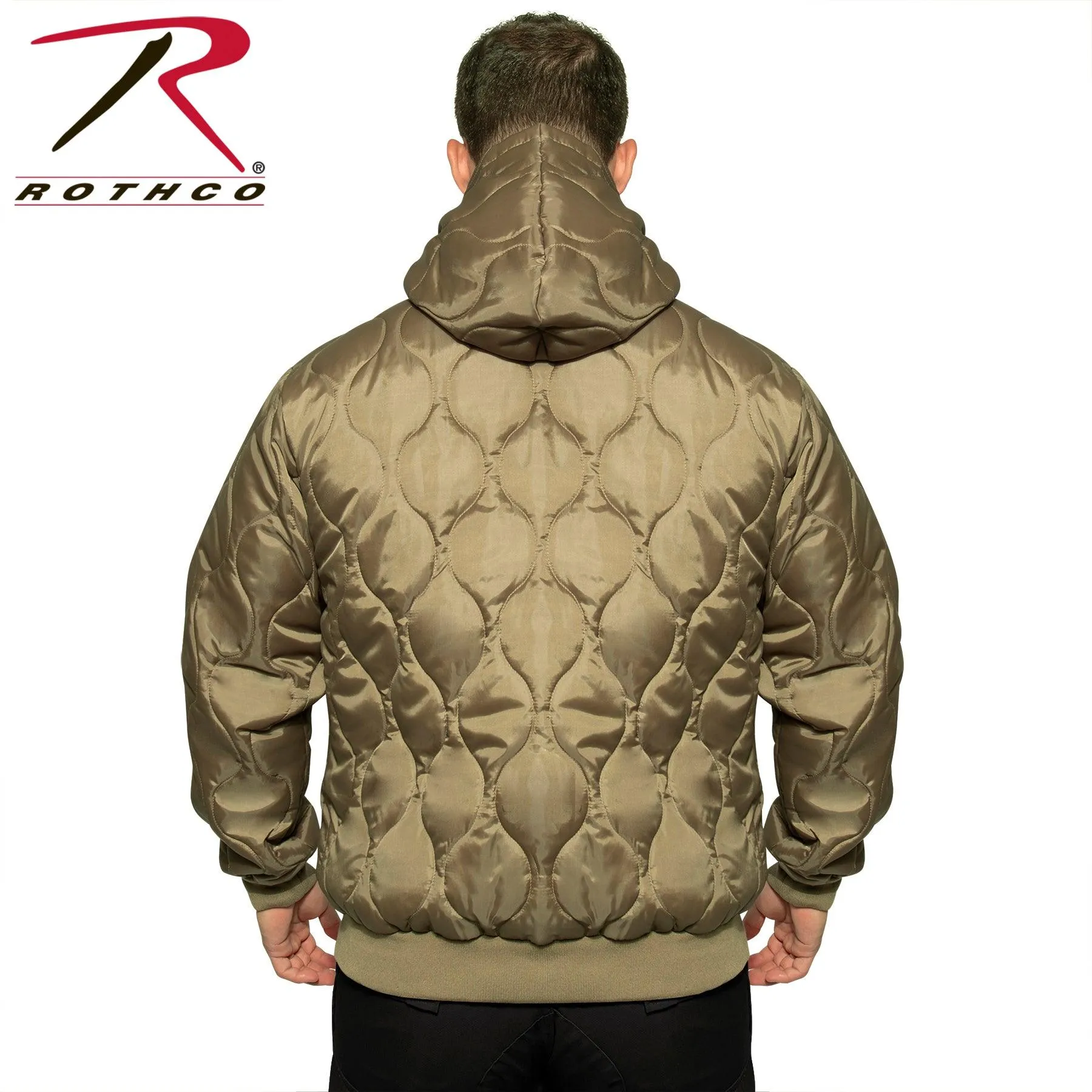 Quilted Woobie Hooded Sweatshirt