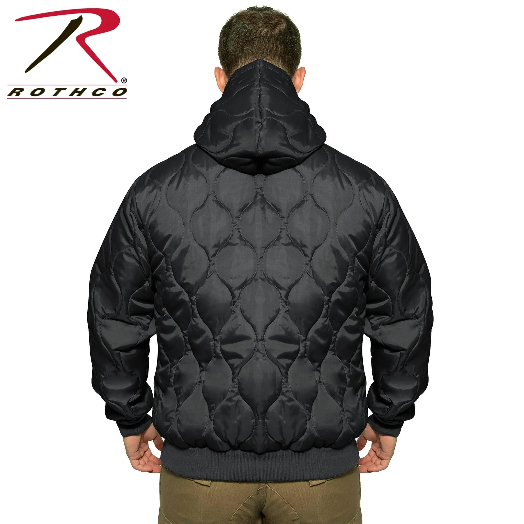 Quilted Woobie Hooded Sweatshirt