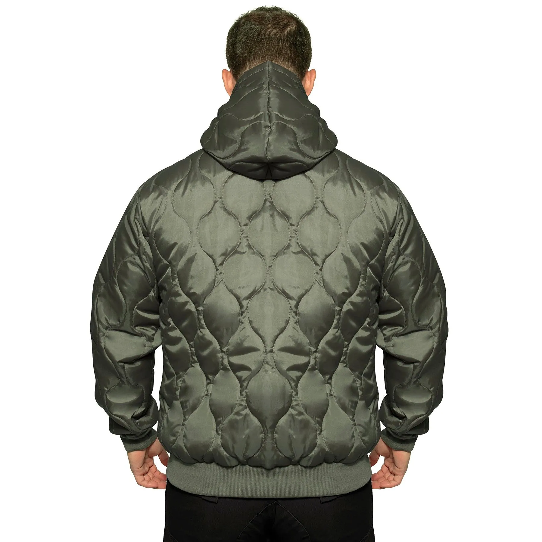 Quilted Woobie Hooded Sweatshirt