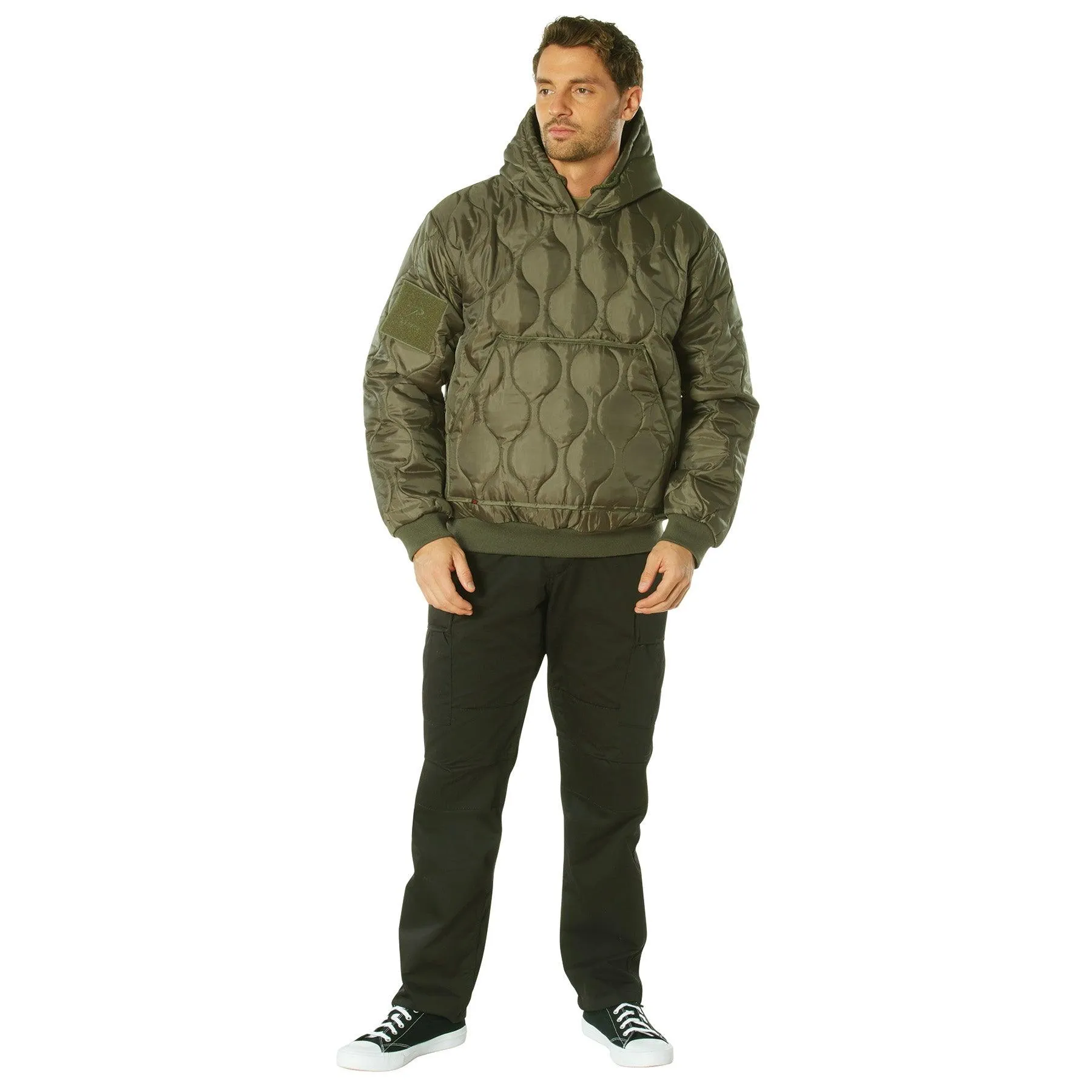 Quilted Woobie Hooded Sweatshirt