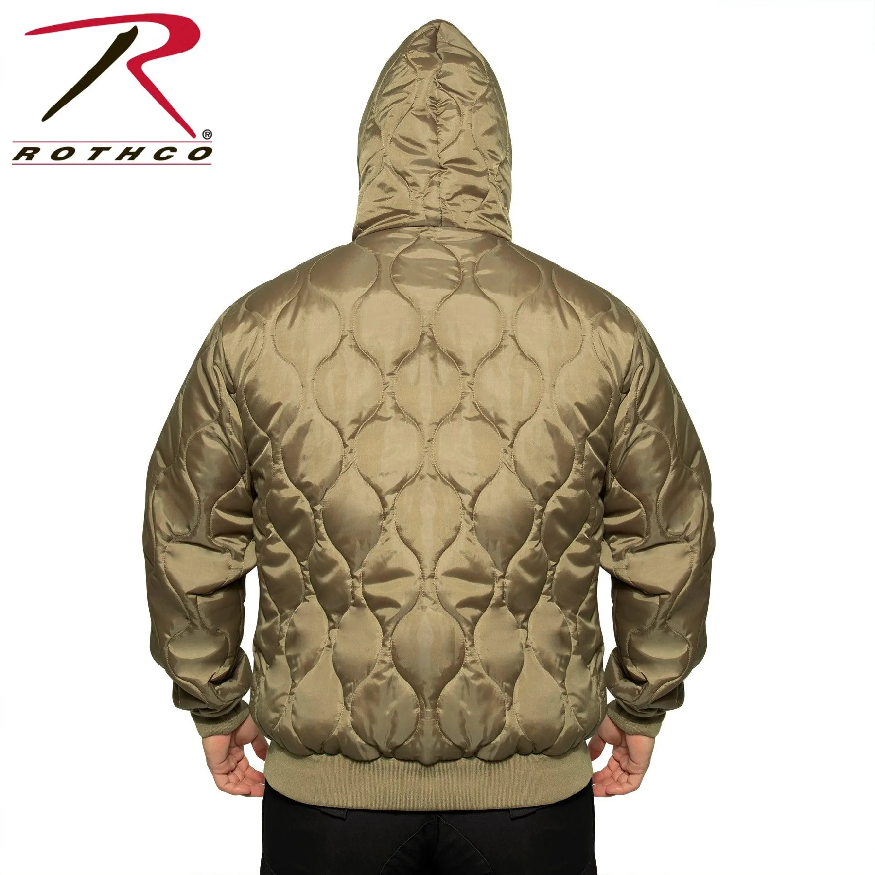 Quilted Woobie Hooded Sweatshirt