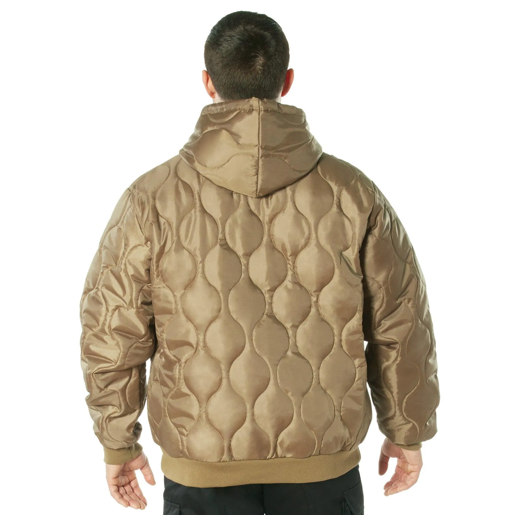 Quilted Woobie Hooded Sweatshirt