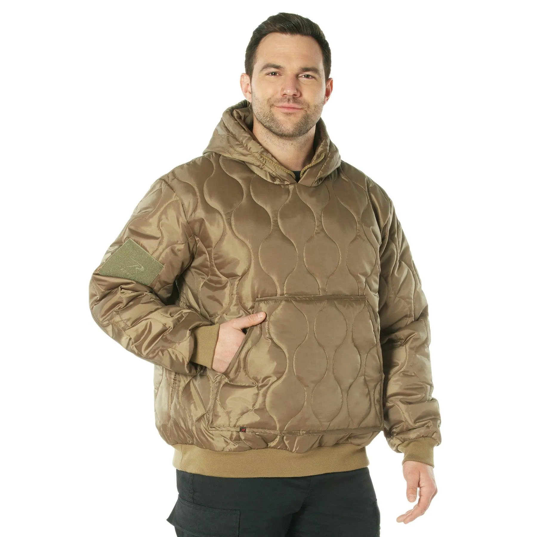 Quilted Woobie Hooded Sweatshirt