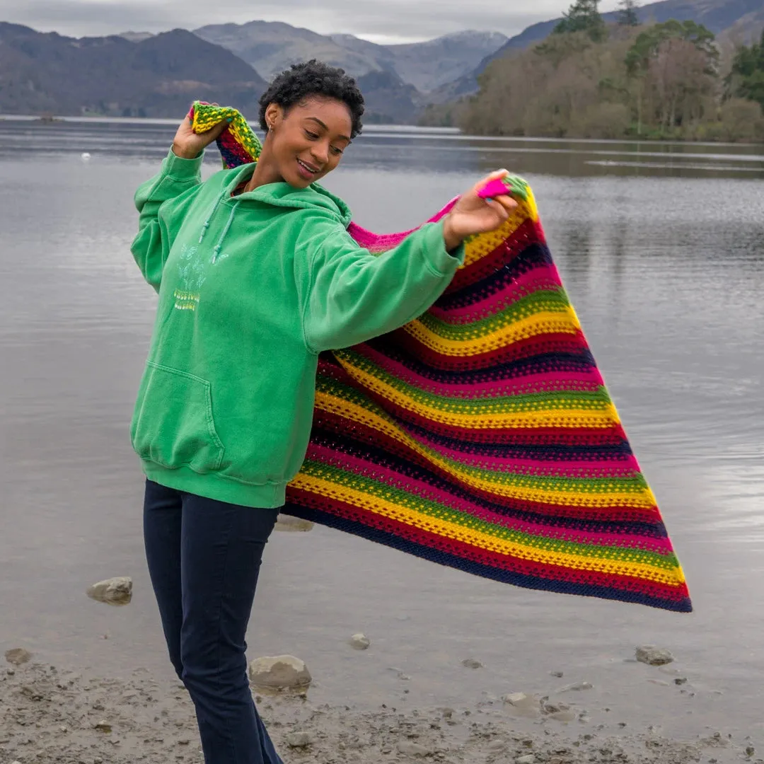 Rainbowland Throw Pattern