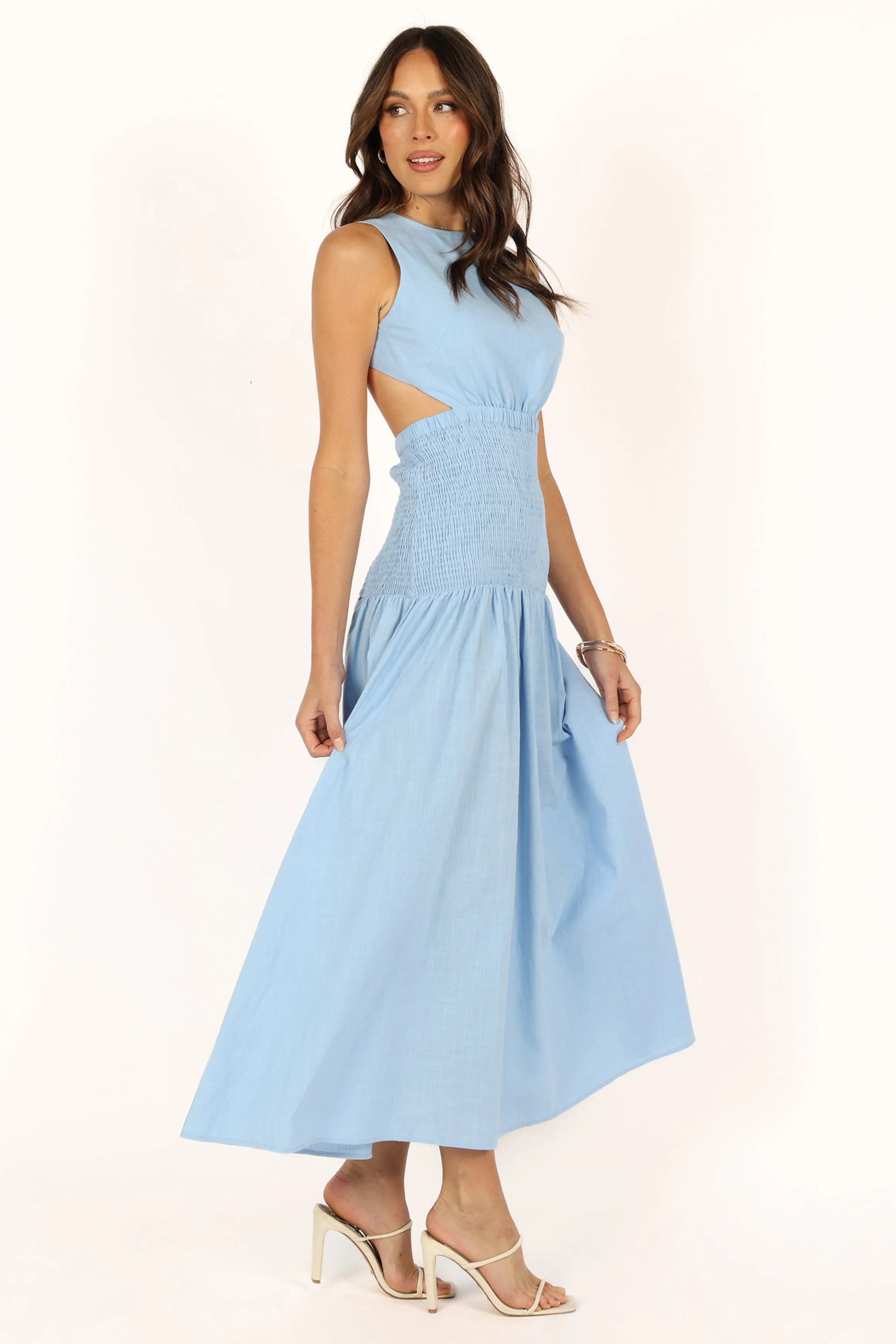 Reagan Maxi Dress - Blue