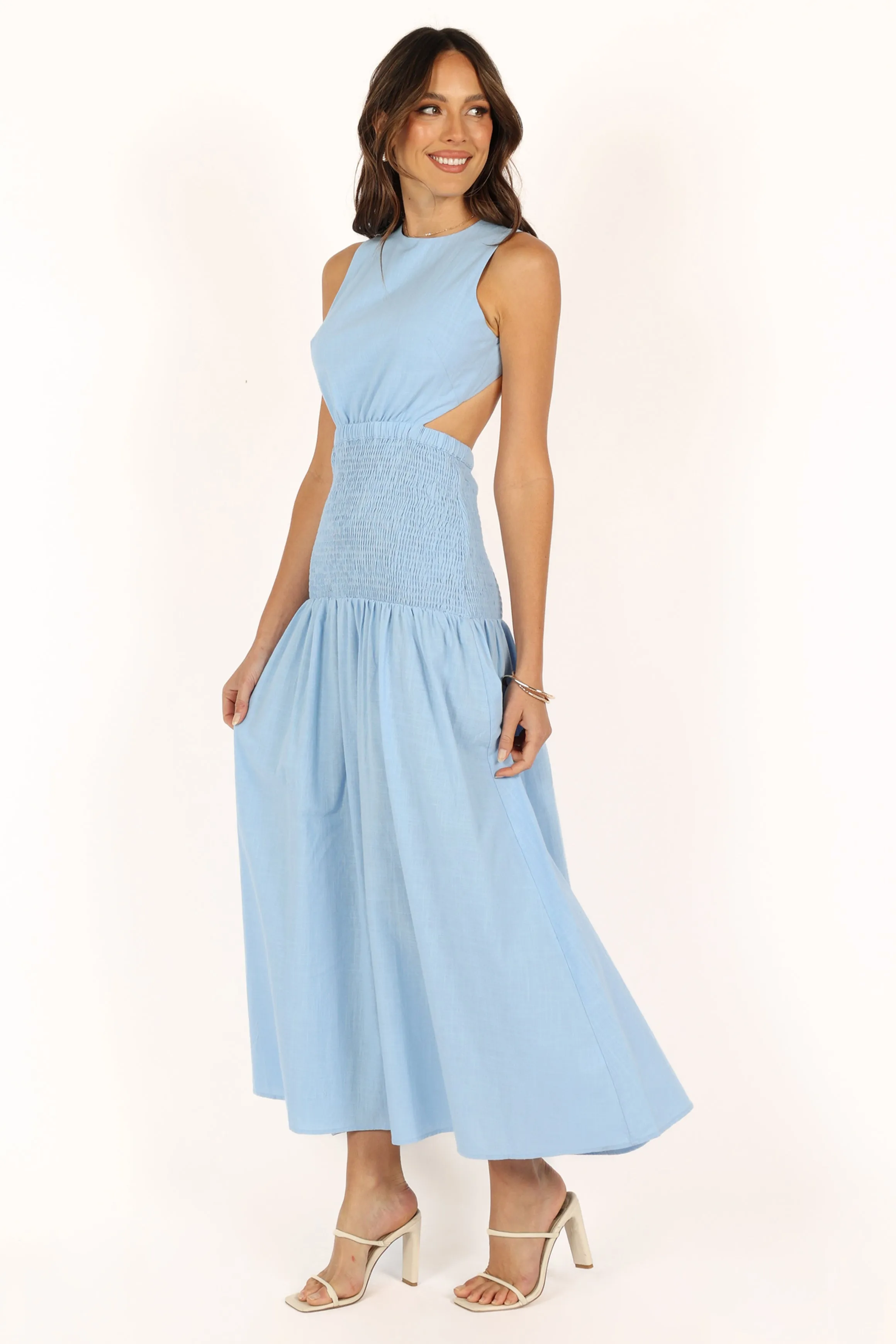 Reagan Maxi Dress - Blue