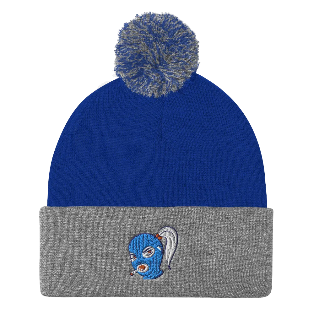 REDEYE QUEENZ Pom Pom Knit Cap