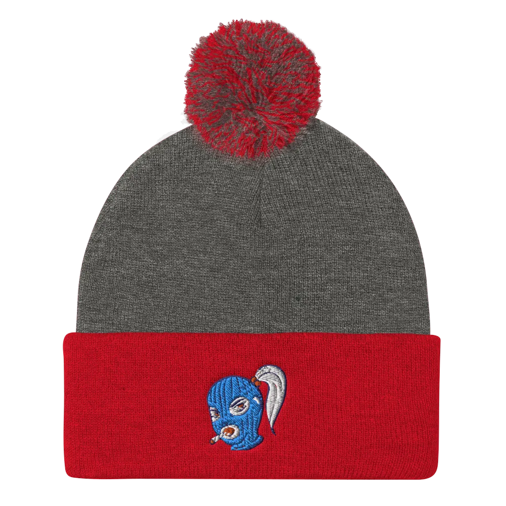 REDEYE QUEENZ Pom Pom Knit Cap