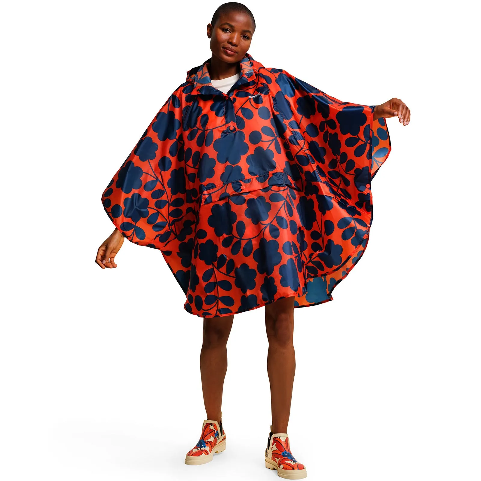 Regatta Womens Orla Kiely Waterproof Festival Poncho