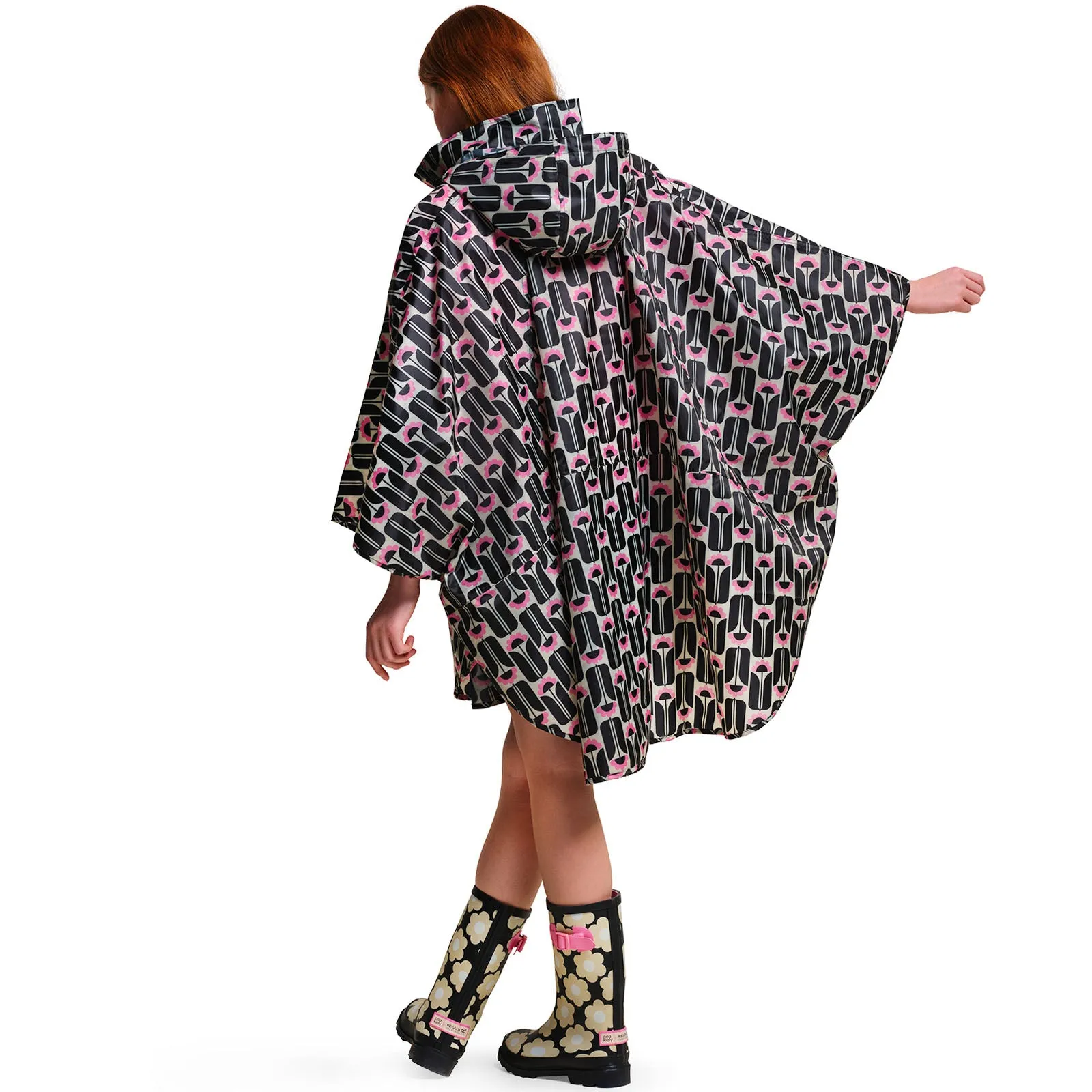 Regatta Womens Orla Kiely Waterproof Festival Poncho