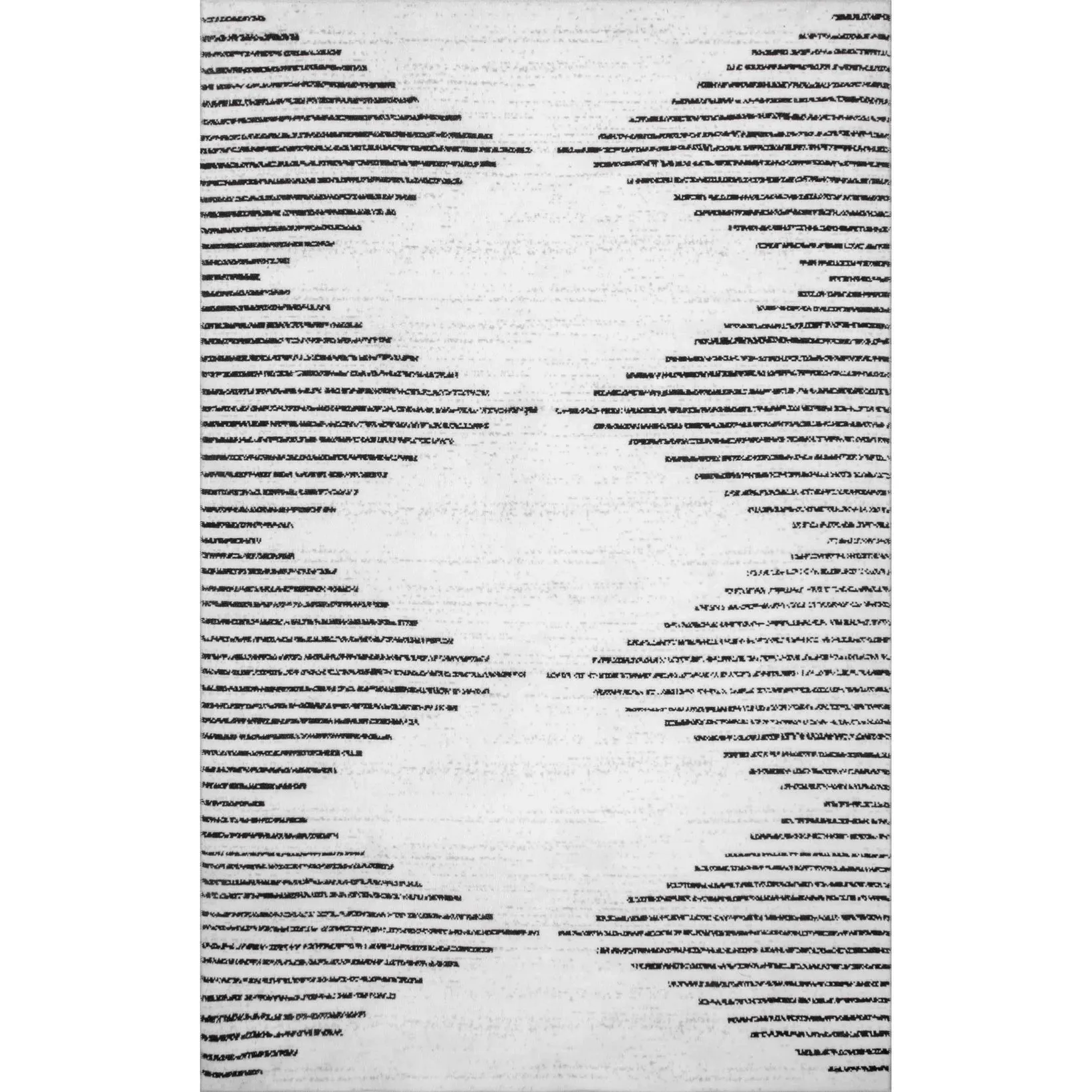 Romina Diamond Stripes Machine Washable Area Rug / 4'x6'