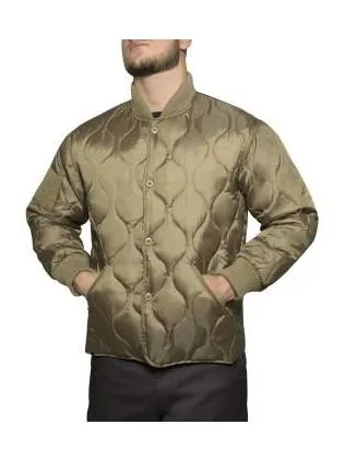 Rothco Men's Quilted Woobie Jacket Coyote Brown 10445