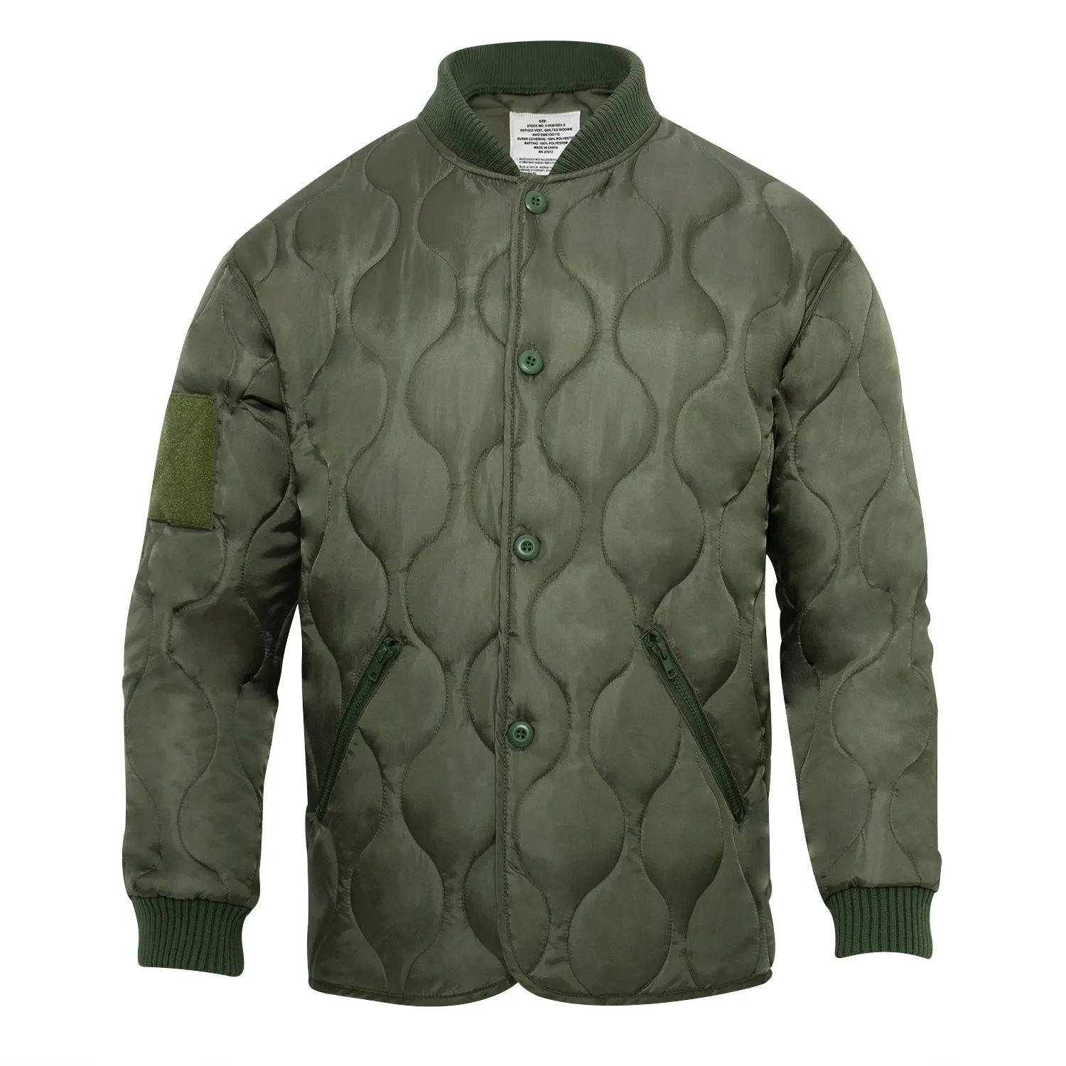 Rothco Quilted Woobie Jacket- OLIVE DRAB