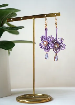 Sakura Pankou Earrings (Lavender)