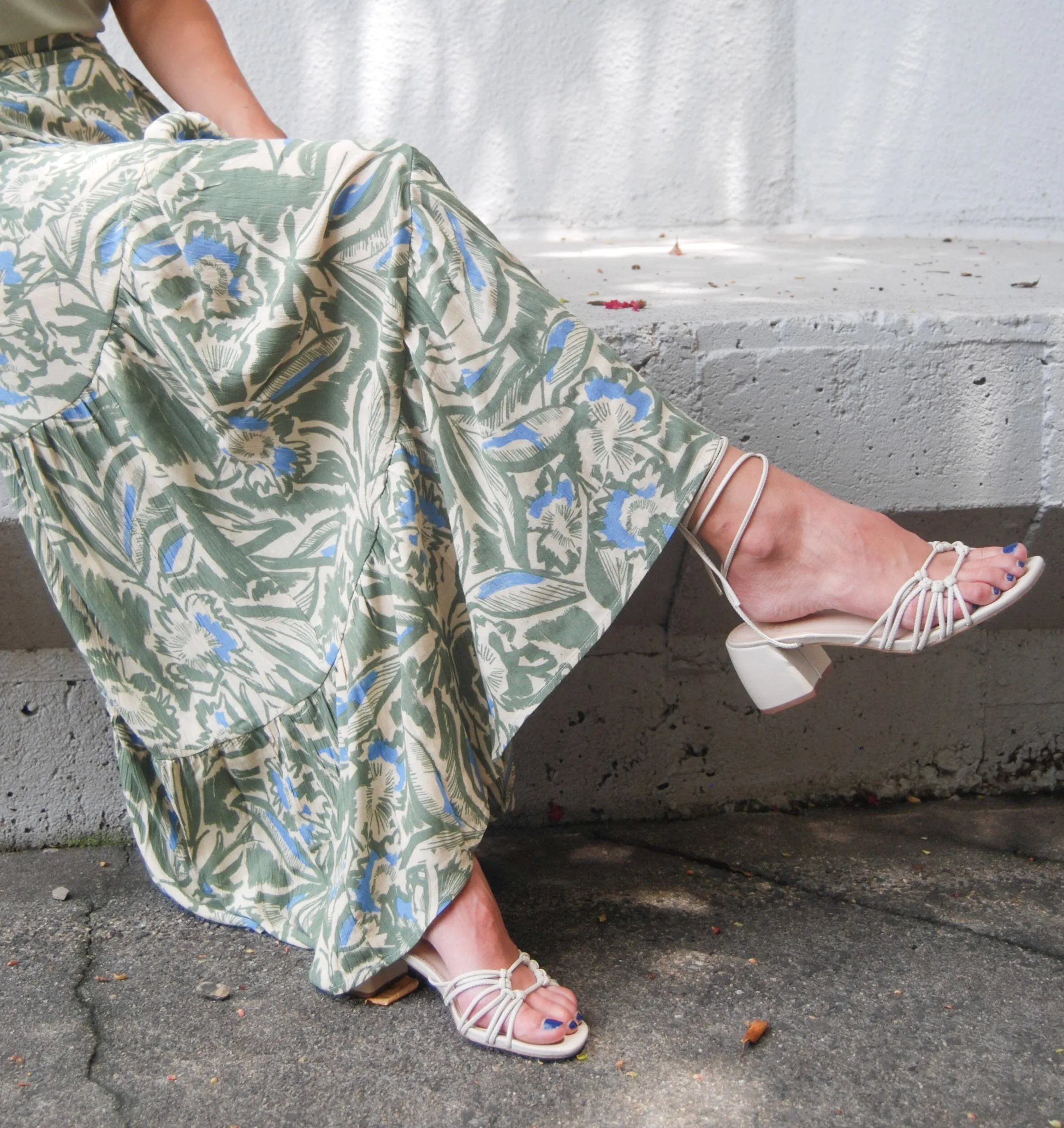 Serene Simplicity Midi Skirt