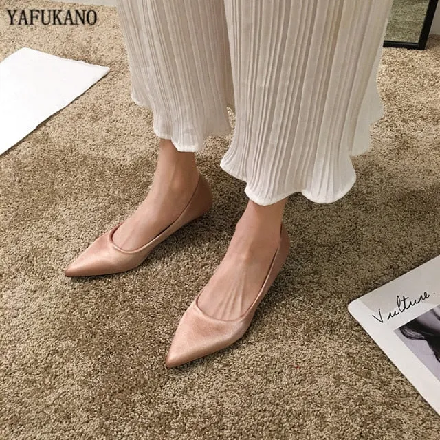 Simple Pointed High Heels/pumps-5 colors